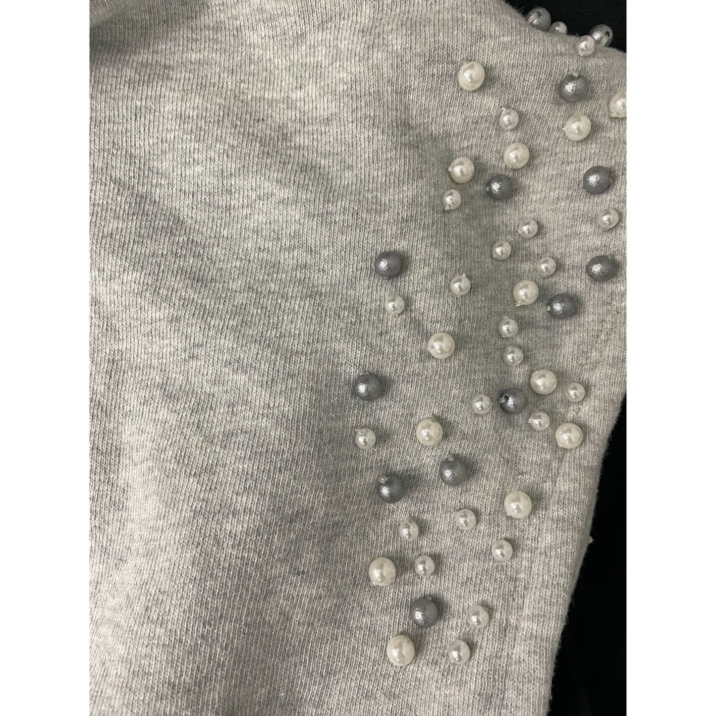 Pearl Sleeve Sweatshirt - Large