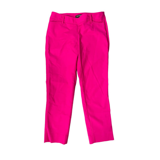 Fuschia Slim Ankle Slacks - 6R