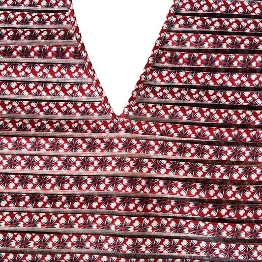 Maje Semi-sheer striped Top 3/L