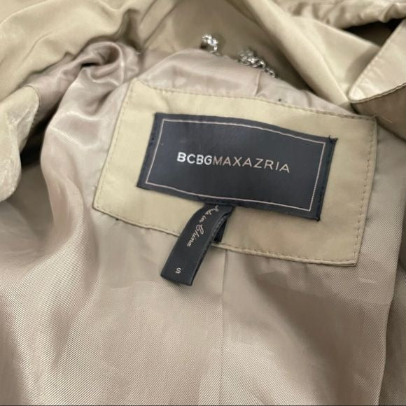 BCBG MaxAzria Raincoat S