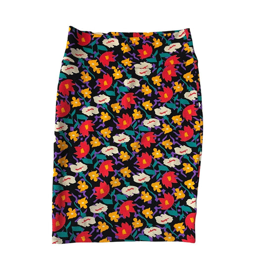 Floral Pencil Skirt - M