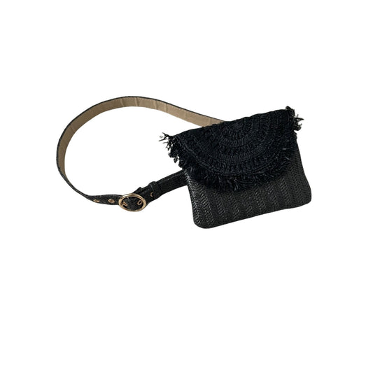Straw Fringe Belt Waist Bag