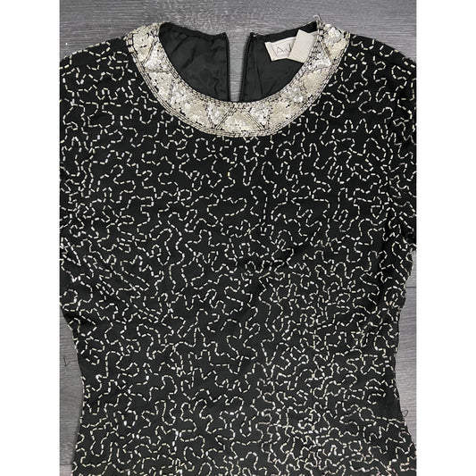 AJ Bari Sequin Dress - 10