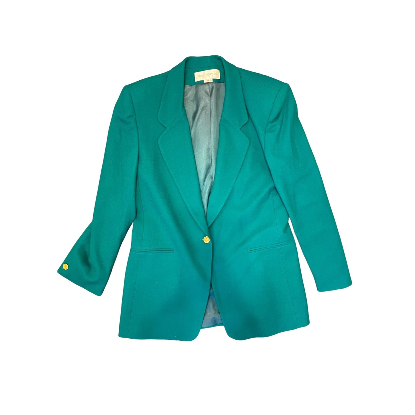 Vintage Kelly Green Blazer - 12