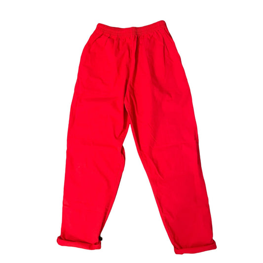 Vintage Red Drawstring Pants - XL