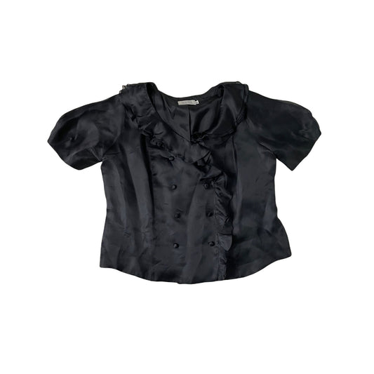 Rickie Freeman Teri Jon Vintage Black Top - 16W