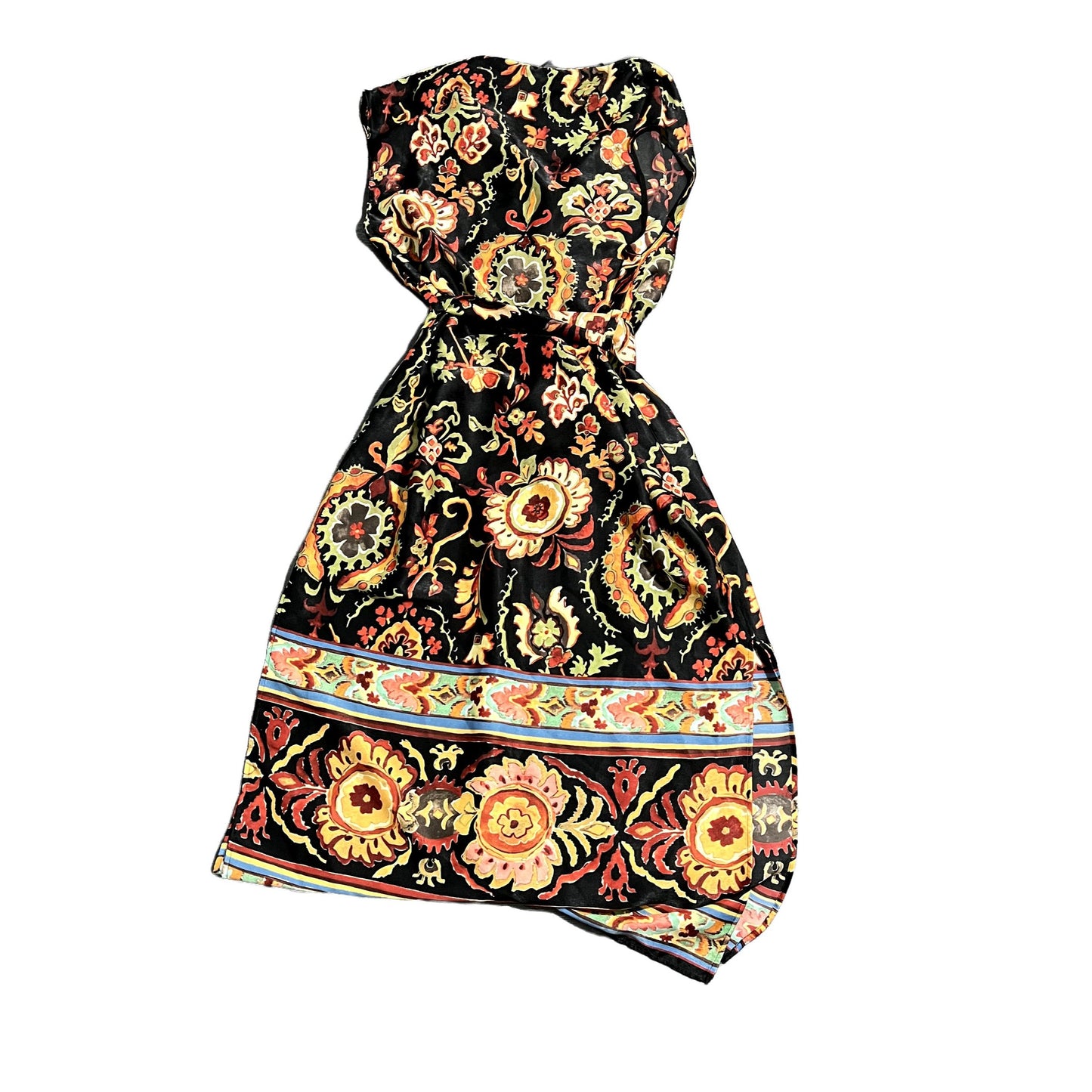 Zara Satin Print Dress - M