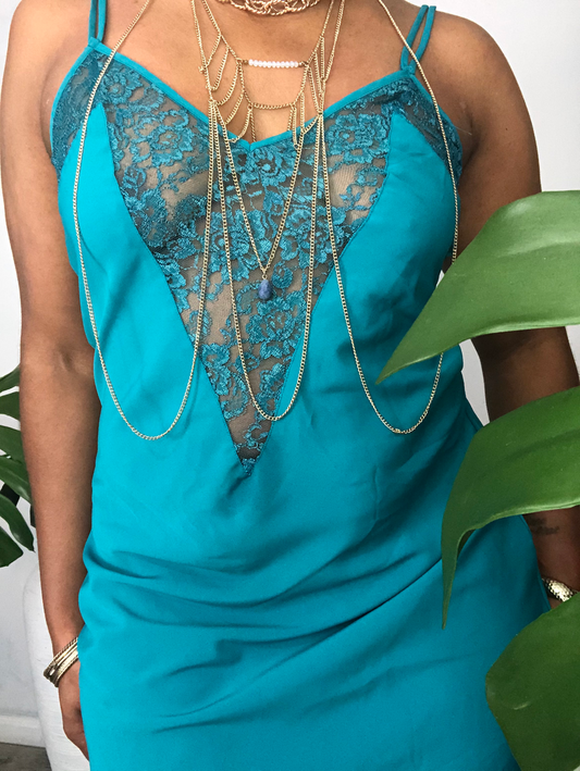 Vintage Victoria's Secret Lace Slip - L