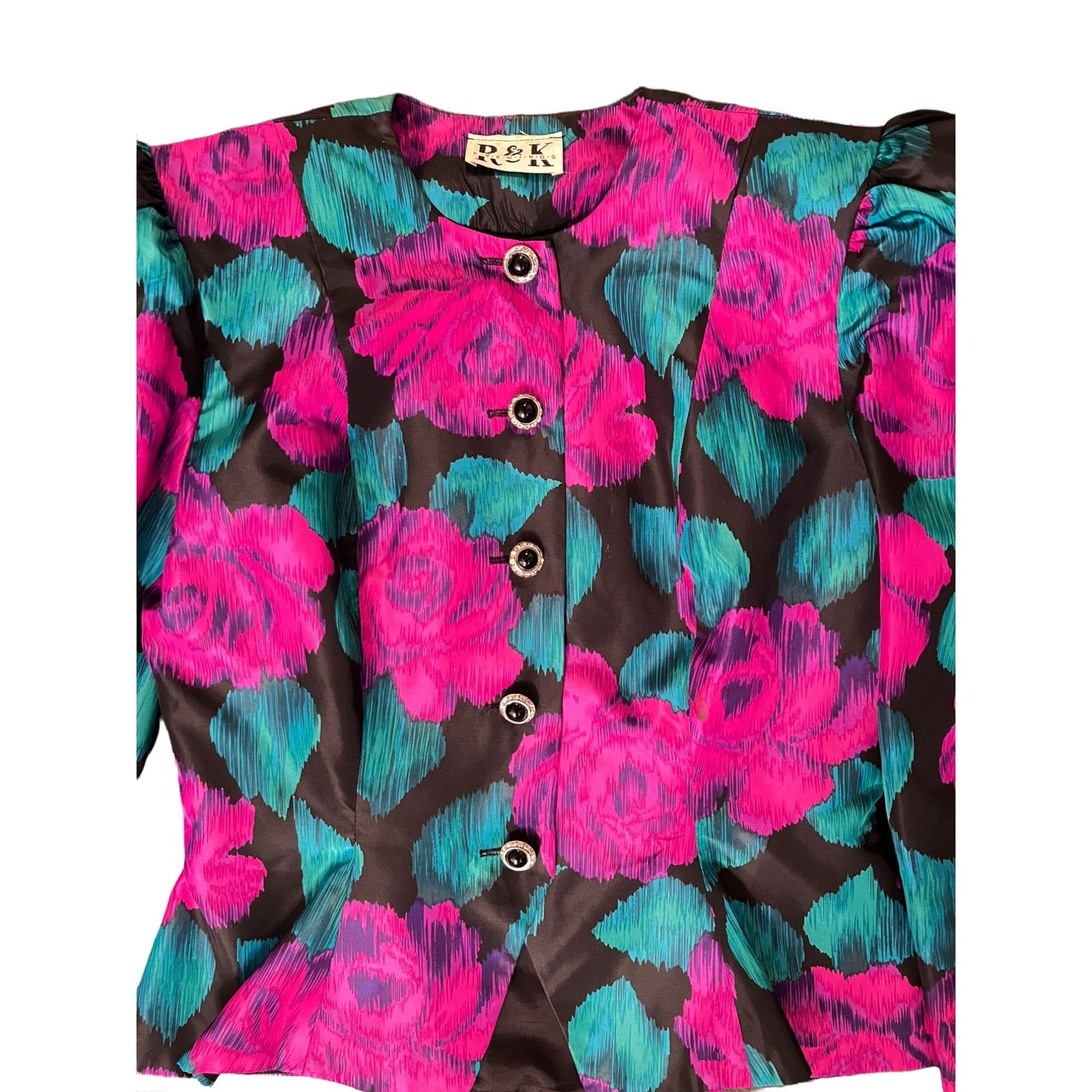 R&K Vintage Floral Blazer - 8