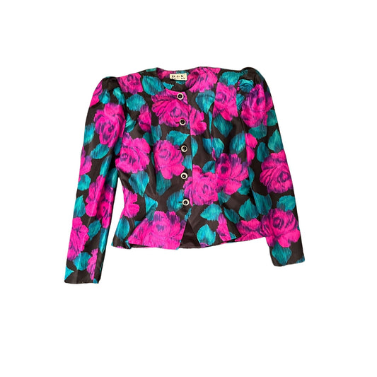 R&K Vintage Floral Blazer - 8
