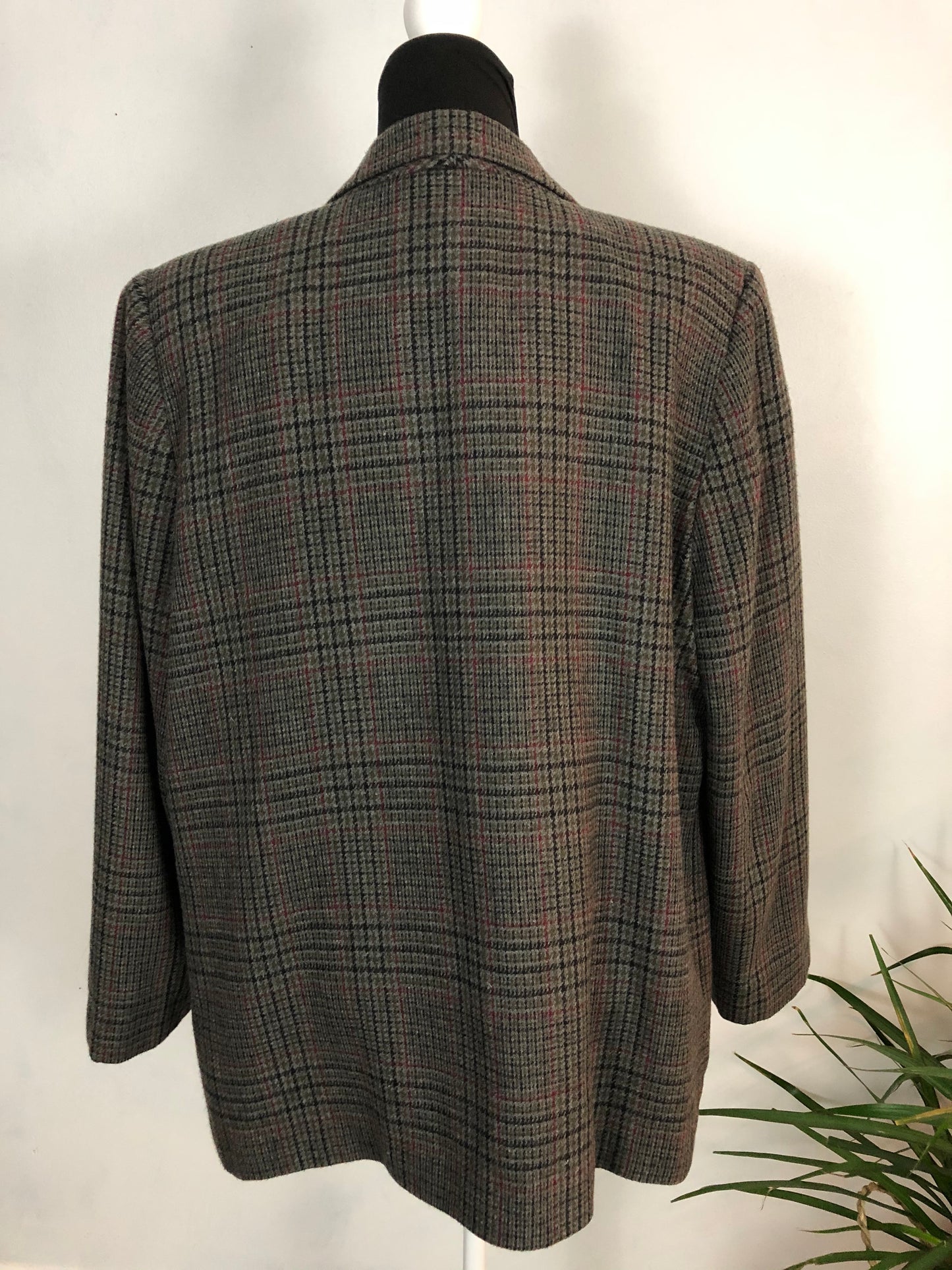 Vintage Herringbone Blazer -12