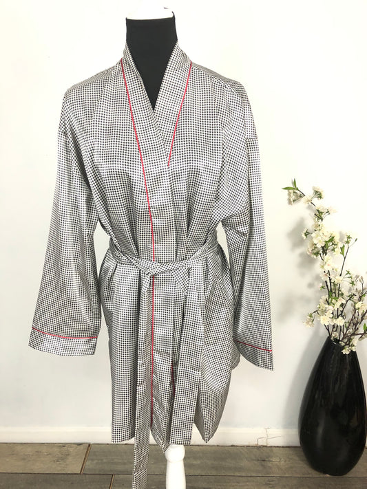 Vintage Kathryn Satin Robe M