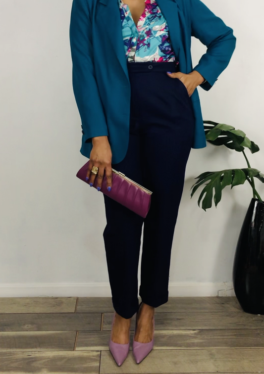 Vintage Purple Trousers - 10