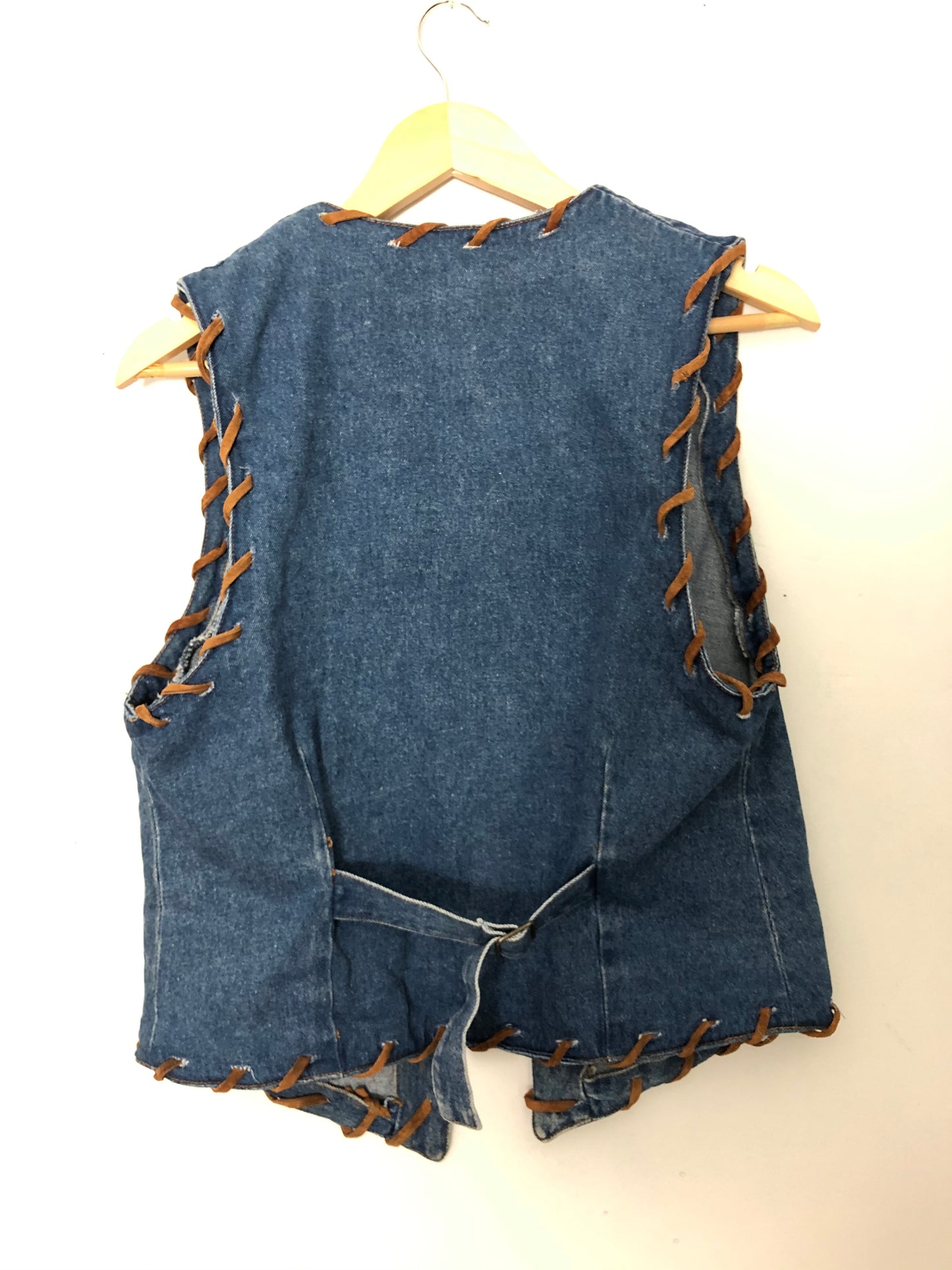 Vintage Denim Vest - L