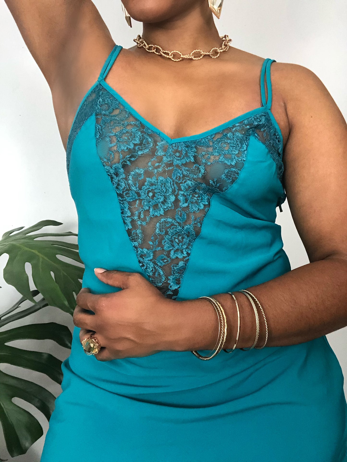 Vintage Victoria's Secret Lace Slip - L