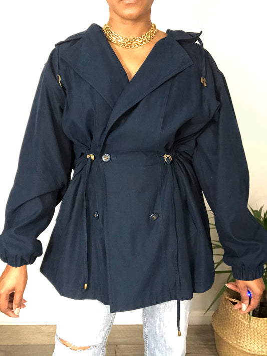 Vintage Jacqueline Ferrar Hooded Parka - L