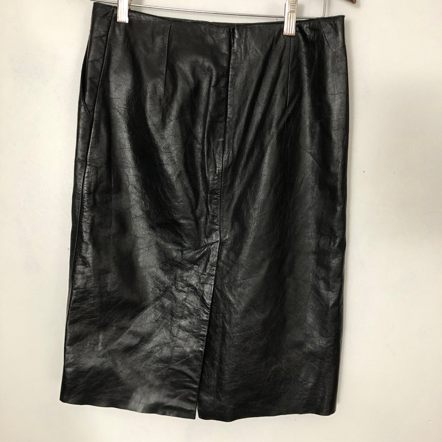 Vintage KC Leather Pencil Skirt