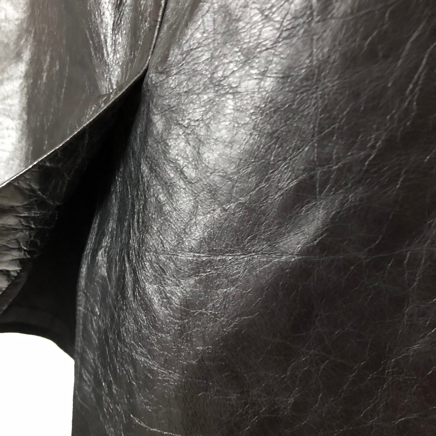Vintage KC Leather Pencil Skirt