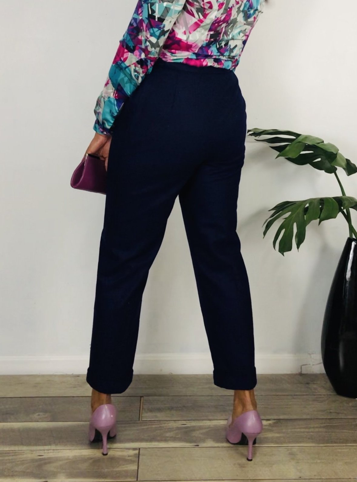 Vintage Purple Trousers - 10