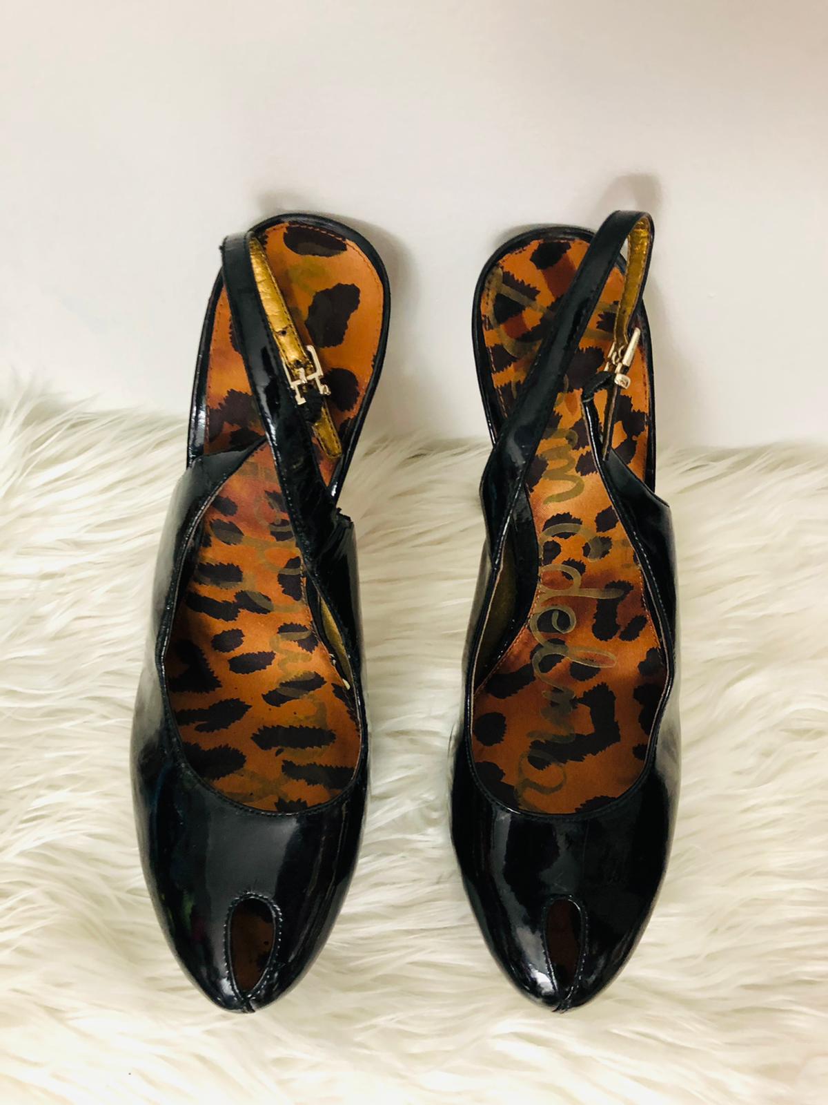 Sam Edelman Peep Toe Slingbacks 9.5