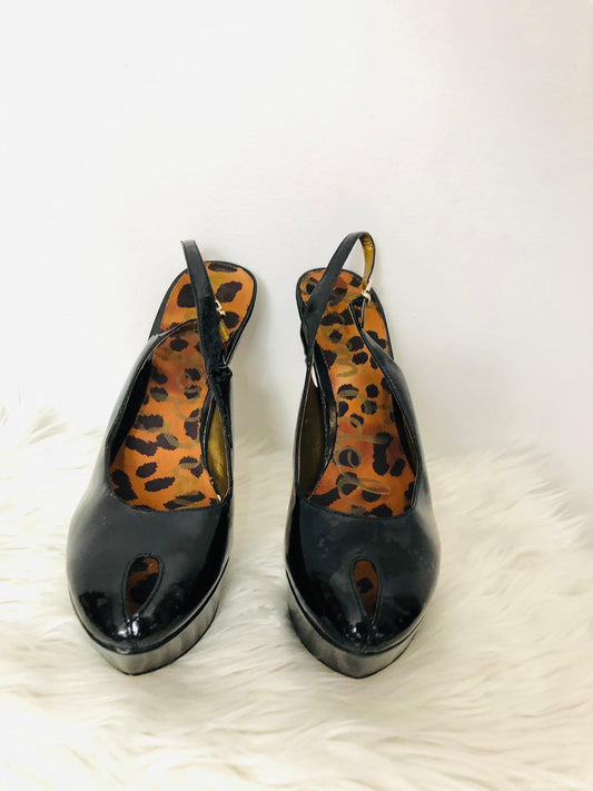 Sam Edelman Peep Toe Slingbacks 9.5