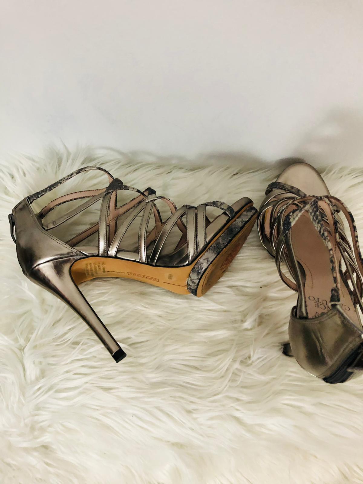 Vince Camuto Strappy Heels 6.5