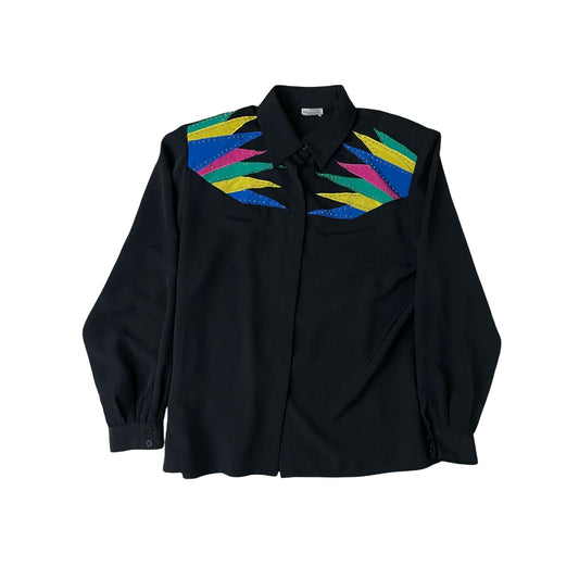 Vintage Western Rhinestone - L/XL