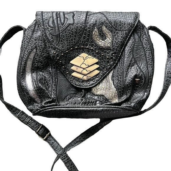 Black Vintage NAS Handbag