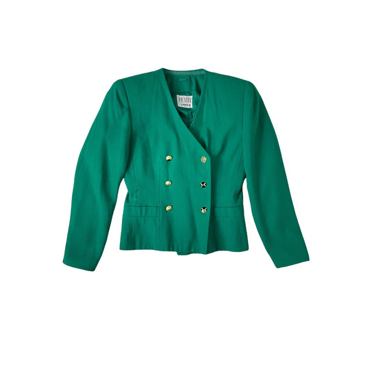 Vintage Kelly Green Blazer - 6