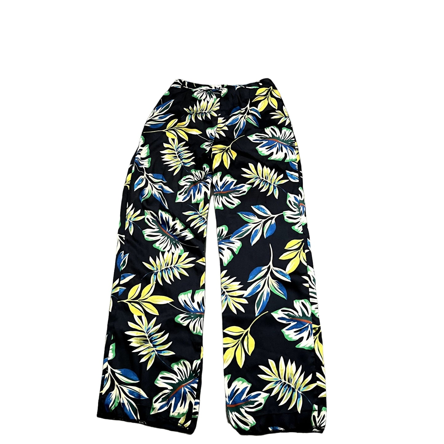 Zara Floral Wide Leg Pants - M