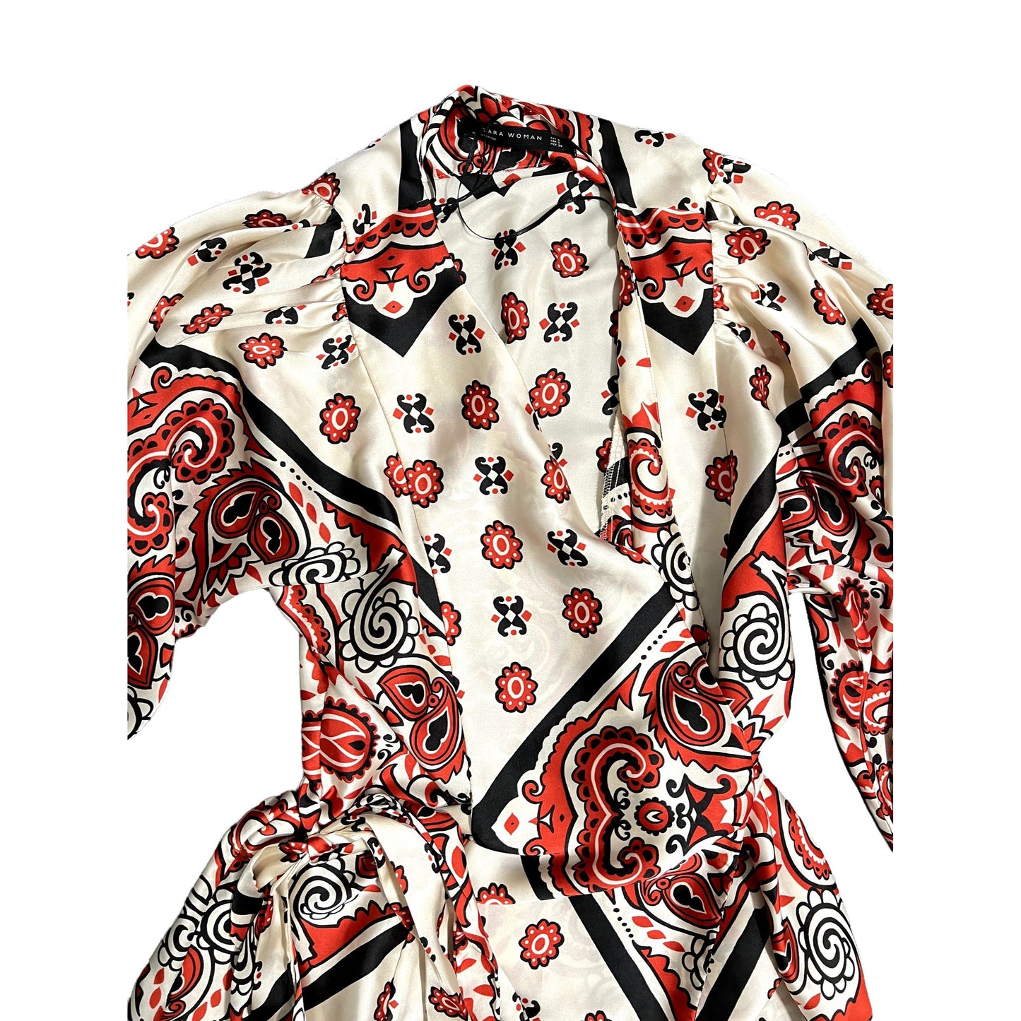 Zara Satin Print Duster S