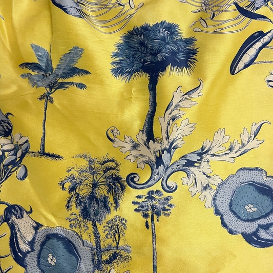 Vintage Silk Pencil Skirt -12