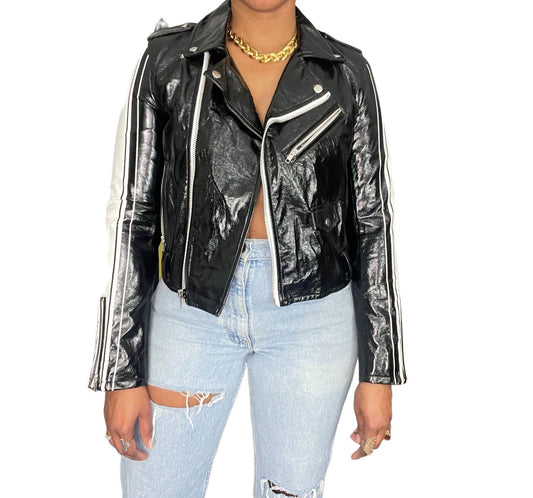 Signature 8 Moto Biker Jacket - S
