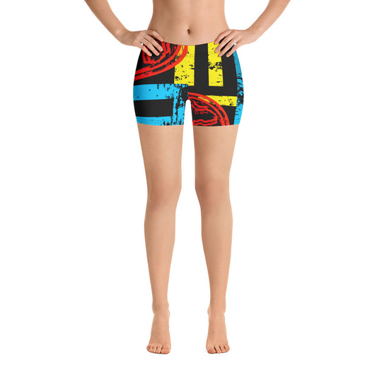 AJA Brand Shorts - Motherland Unity Print