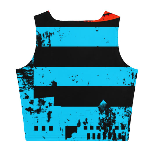 AJA Brand Crop Top - Motherland Unity Print