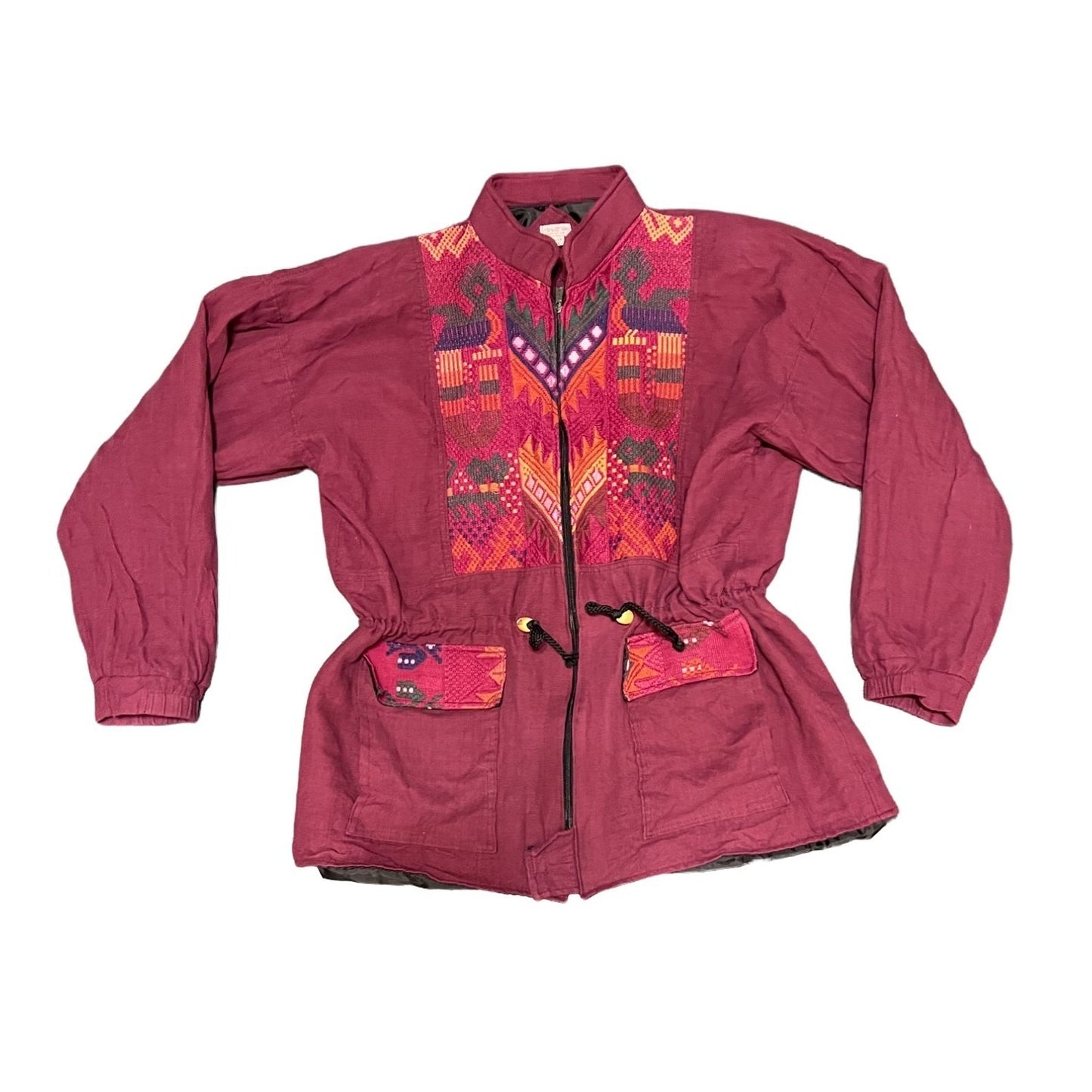 Vintage Guatemalan Southwestern Jacket - XL
