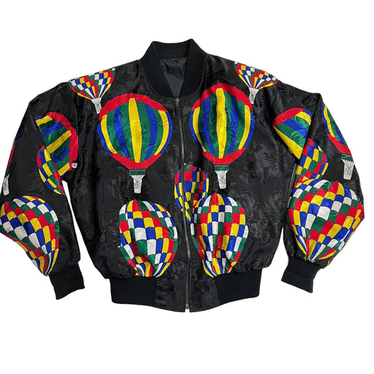 VINTAGE HOT AIR BALLOON BAROQUE BOMBER - M/L