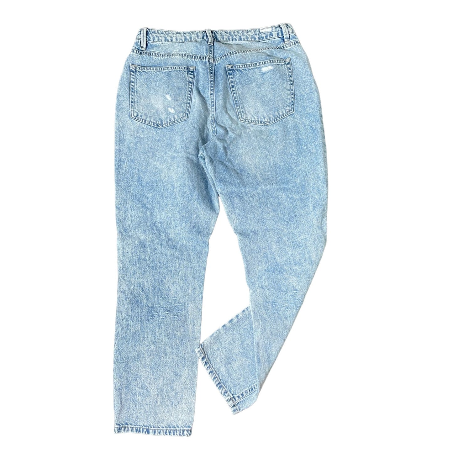 Almost Famous Distressed Mom Jeans - 8