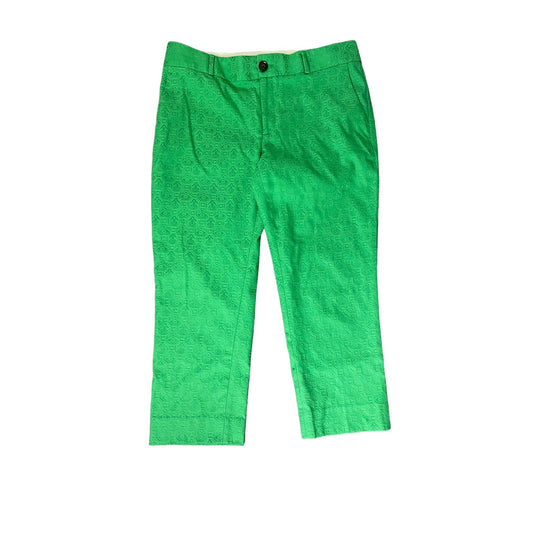 Kelly Green Crop Pants - 10