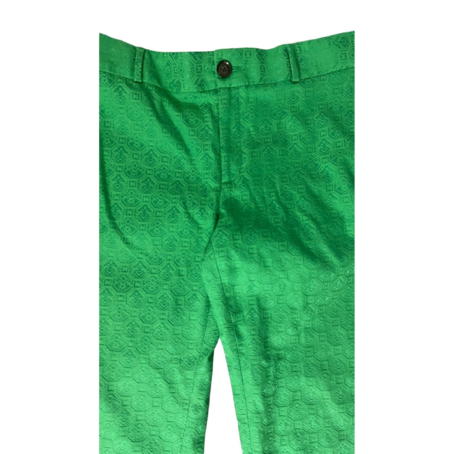 Kelly Green Crop Pants - 10