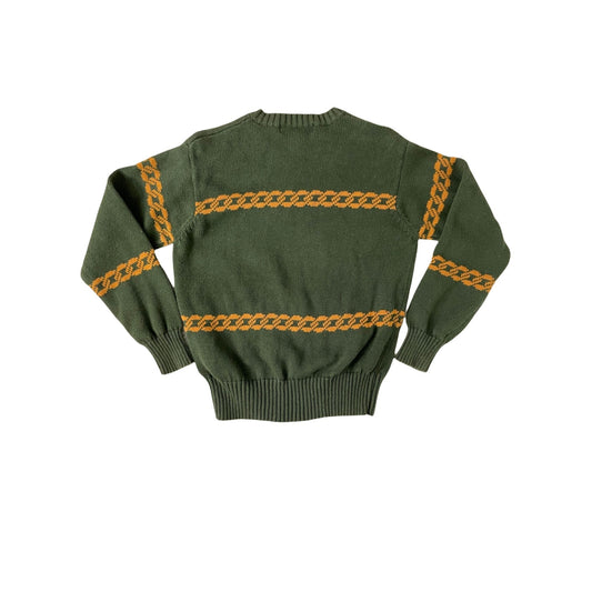 Vintage Equestrian Sweater - L