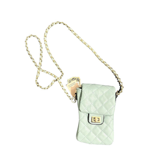 Mint Quilted Chain Bag