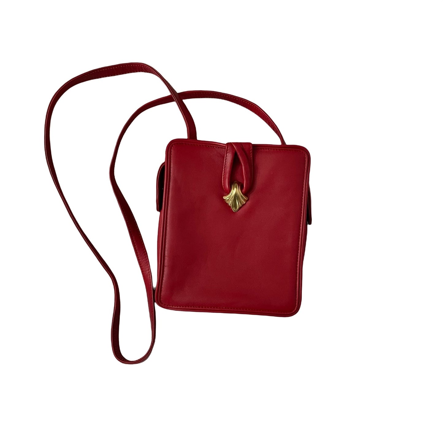 Red Vintage Liz Claiborne Crossbody Bag