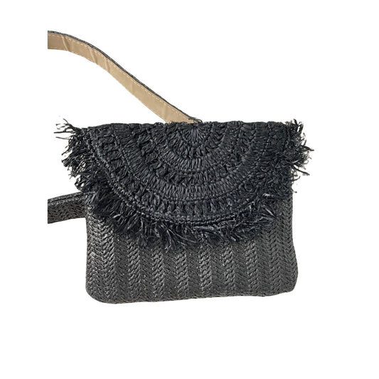 Straw Fringe Belt Waist Bag