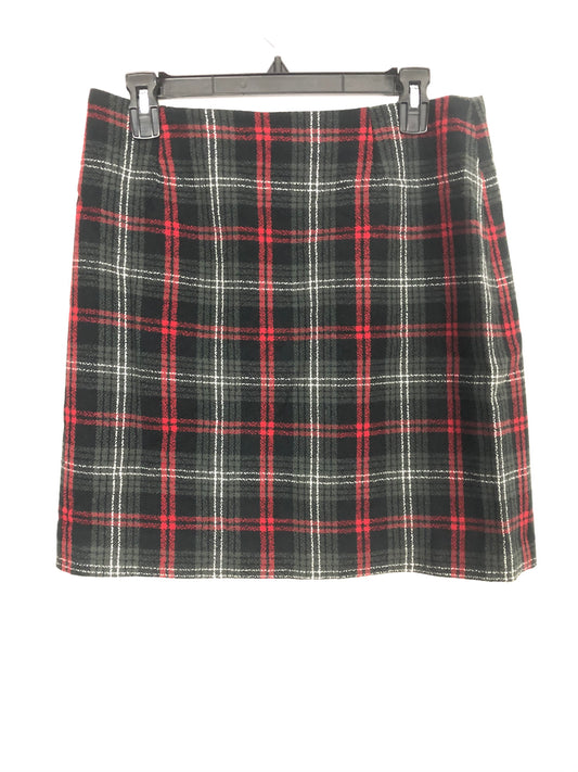 Vintage Plaid Skirt - 8