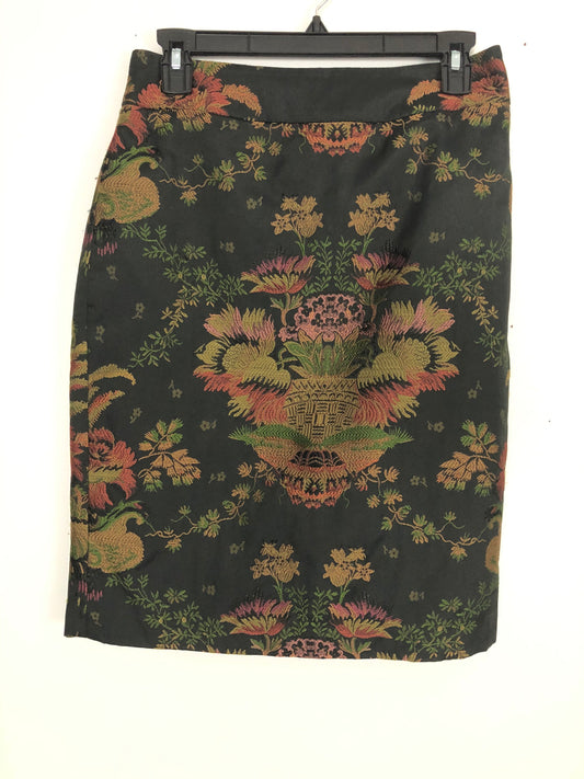 Cabi Pencil Jacquard Skirt - 6