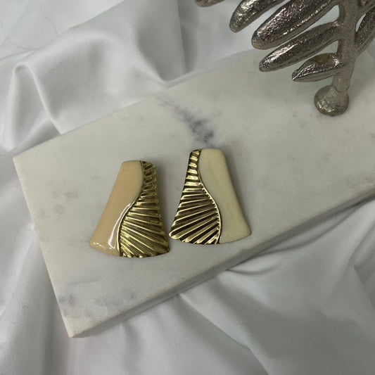 Vintage Two Faced Earrings