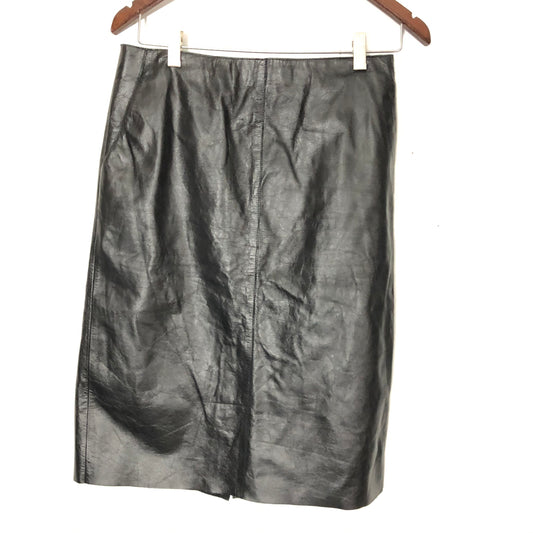 Vintage KC Leather Pencil Skirt