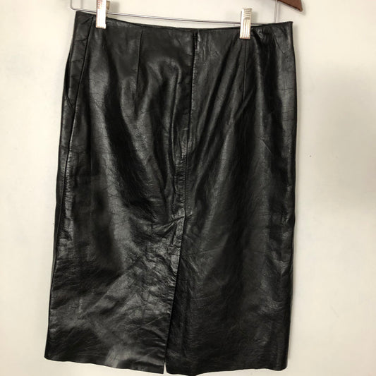 Vintage KC Leather Pencil Skirt