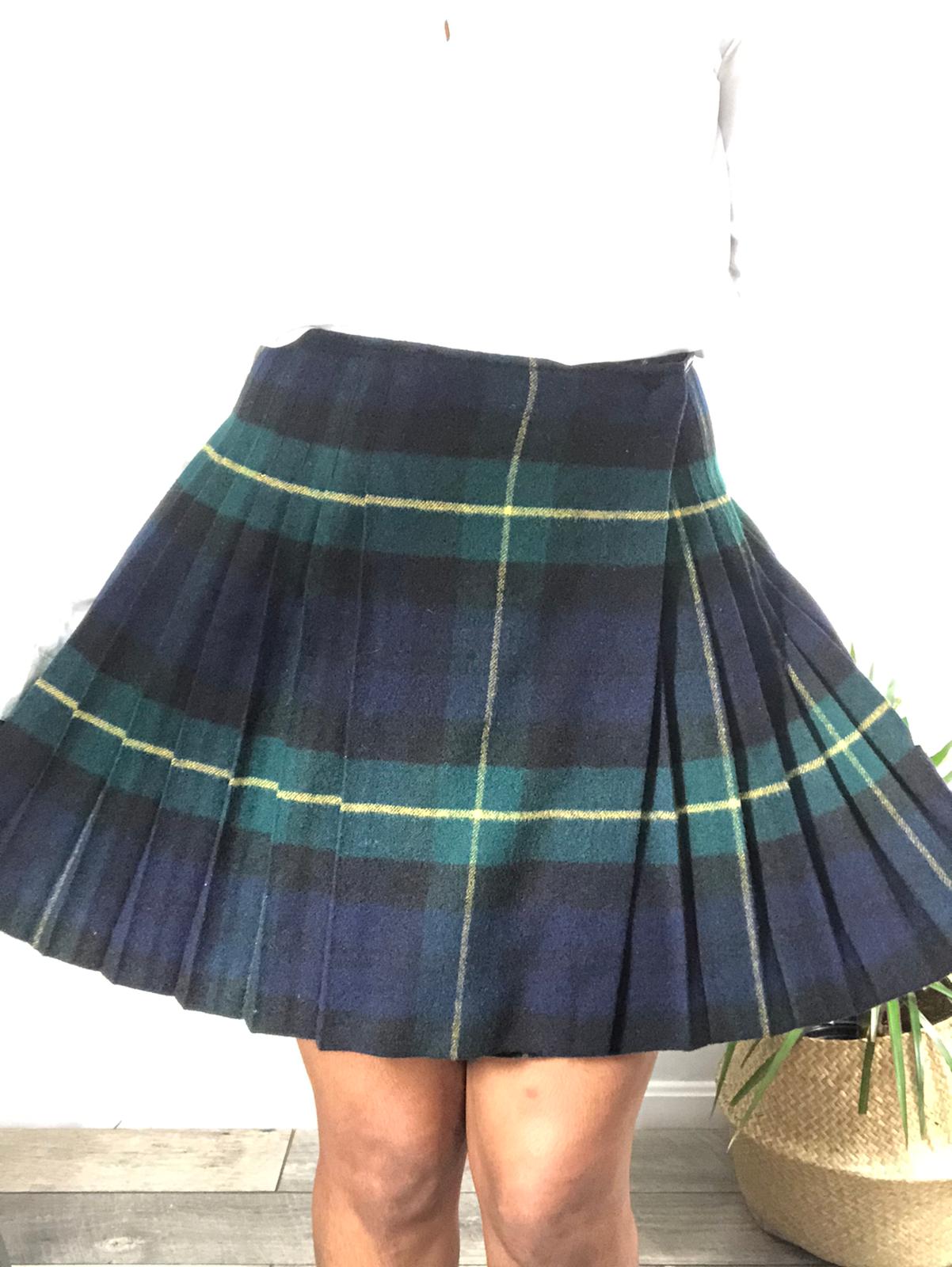Vintage DKNY Plaid Skirt 10